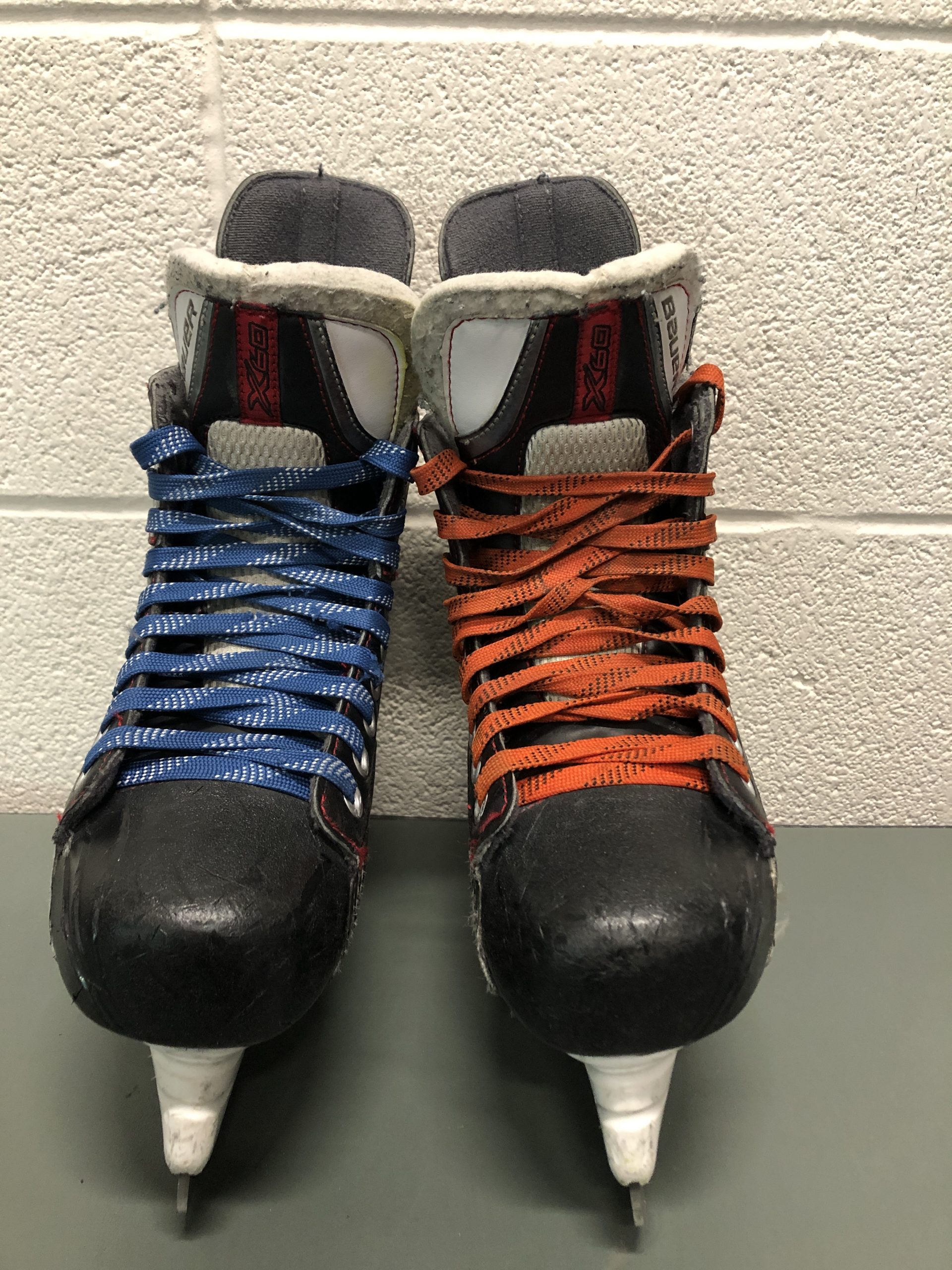 Junior Used Bauer Vapor X60 Hockey Skates Extra Wide Size 4EE - Image 9
