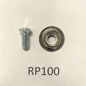 RP100 - 2 piece Dome Screw