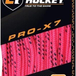 Elite Pro X-7 Laces - Pink Non-Waxed