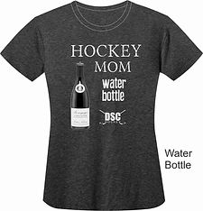 (W) Hockey Mom Water Bottle - DSC TShirt