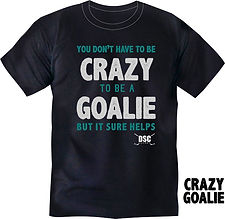 (A) Crazy Goalie - DSC TShirt